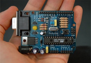 Photo of an Arduino