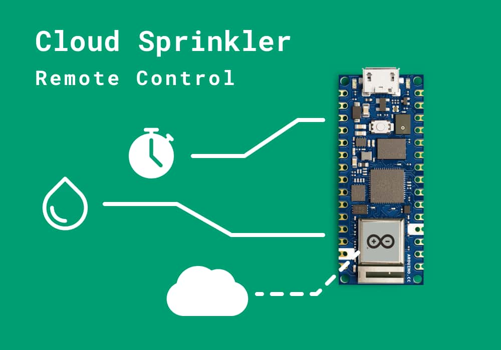 Cloud sprinkler controller