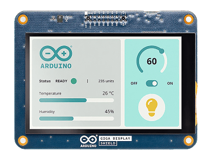 Arduino® GIGA Display Shield