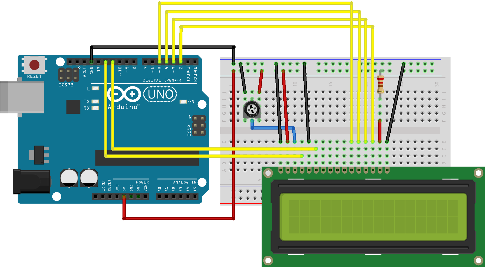 Arduino LiquidCrystalDisplay