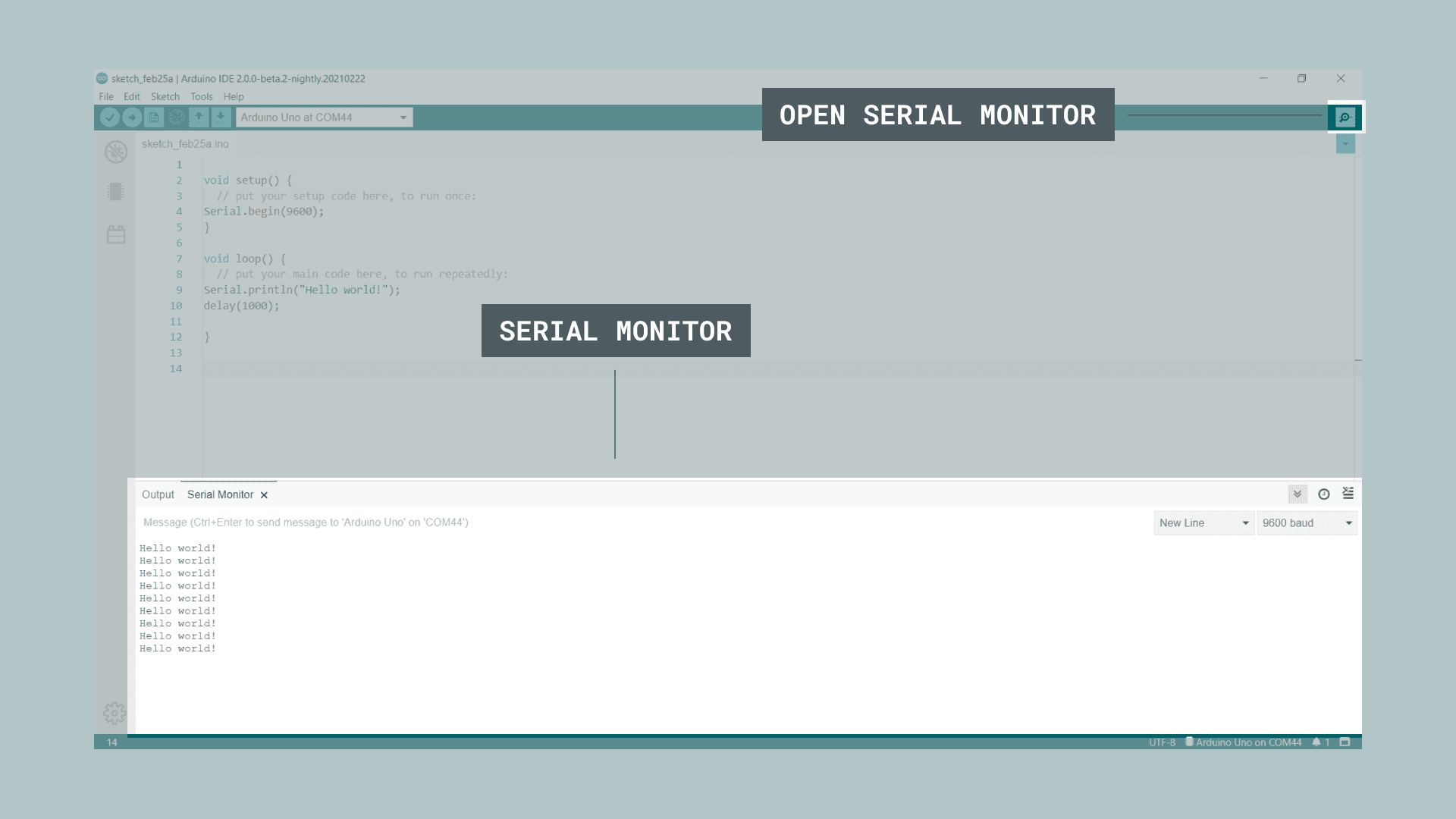 windows serial monitor